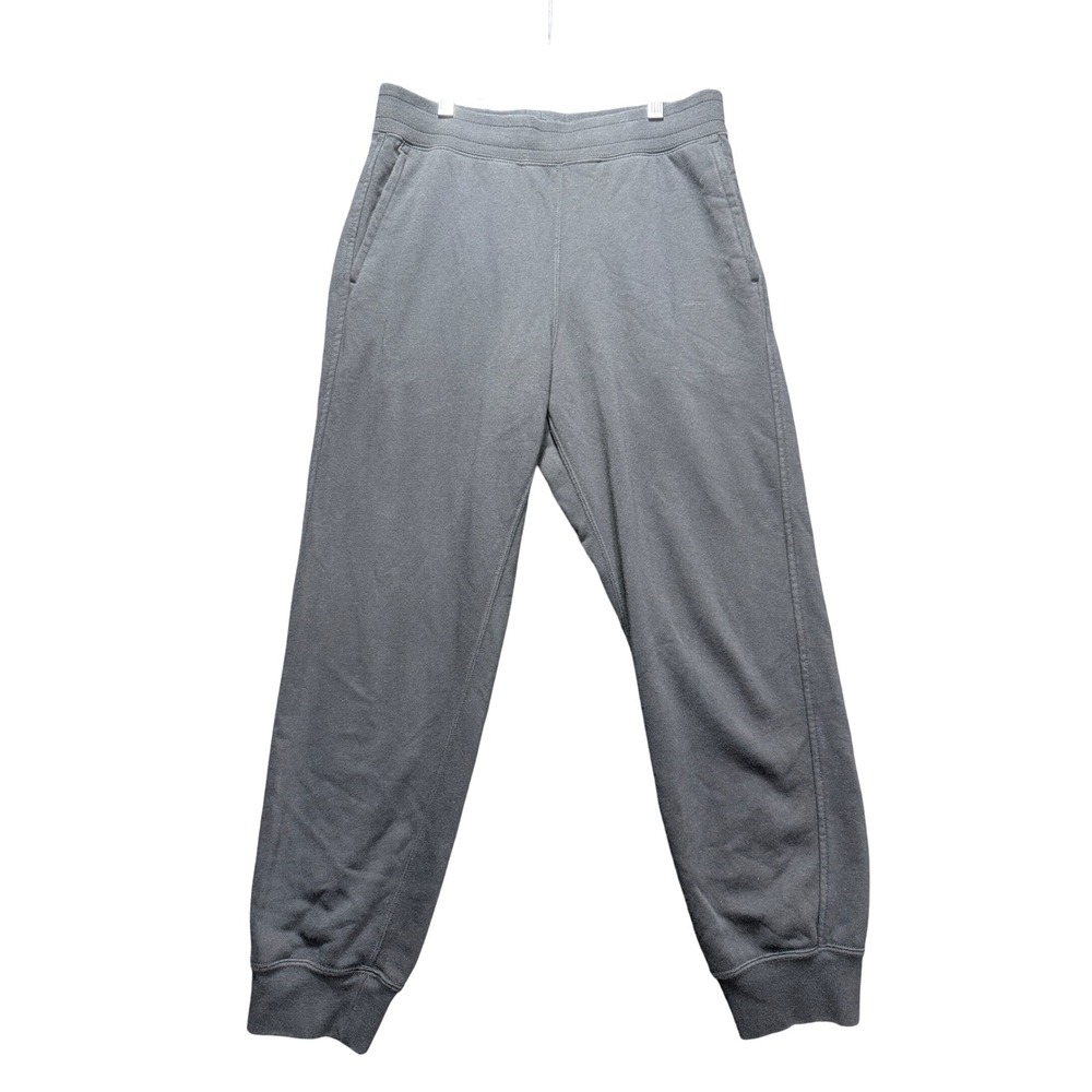 Uniqlo Sweatpants Mens S Black Joggers Pockets 341-444919